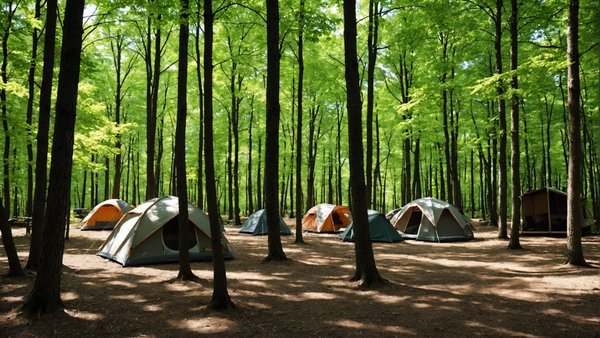 Découvrez le confort inégalé du camping de luxe en ardèche